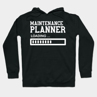 Funny Vintage Maintenance Planner Job Gift Idea Hoodie